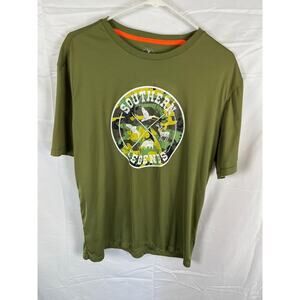 SOUTHERN LEGENDS-Camo green - Graphic medium men's tshirt FLAW